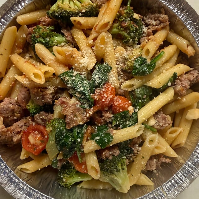 Sausage & Broccoli.