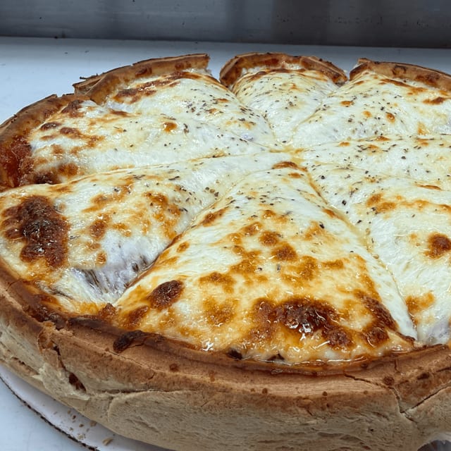 Deep Dish Pizza.